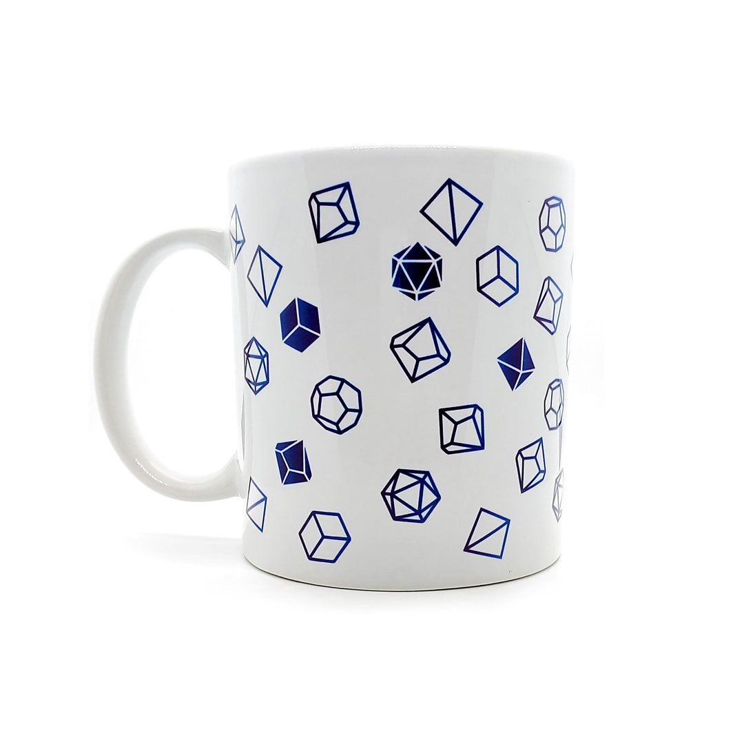 Black Lotus Tea Dice Mug